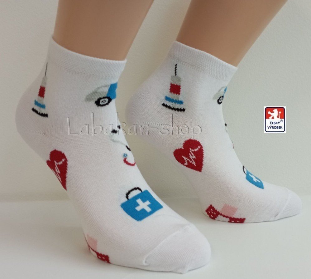 TREPON Kotníkové ponožky pro zdravotnický personál