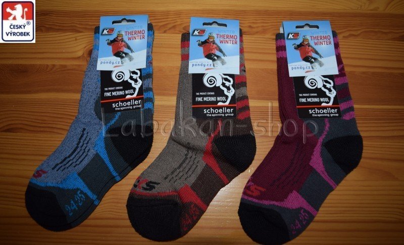 Dětské MERINO thermo(termo) ponožky