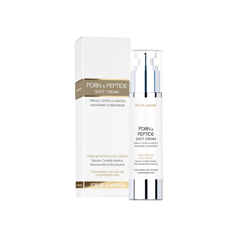 PDRN + PEPTIDE SHOT Cream FOR LIFE & MADAGA