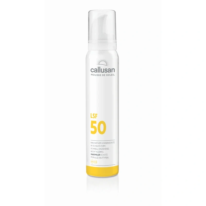 Callusan Mousse de Soleil SPF 50(pěna na opalování) 125 ml