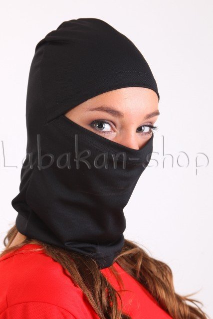 Funkční unisex termo(thermo) kukla Evona-ČERVENÁ, ČERNÁ