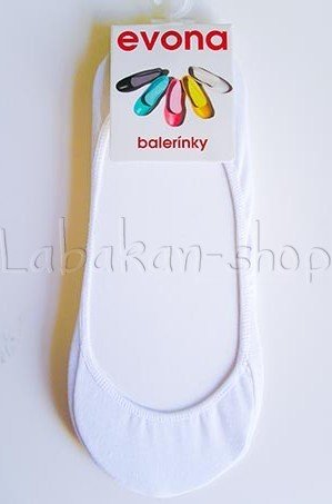 Ponožky(ťapky)do balerínek-UNI velikost-bílá,černá,tělová