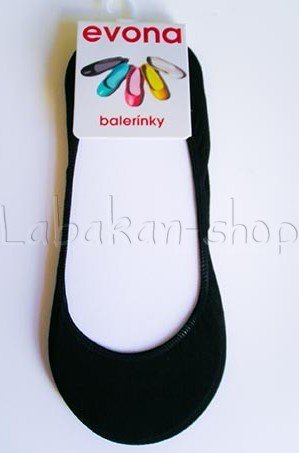 Ponožky(ťapky)do balerínek-UNI velikost-bílá,černá,tělová