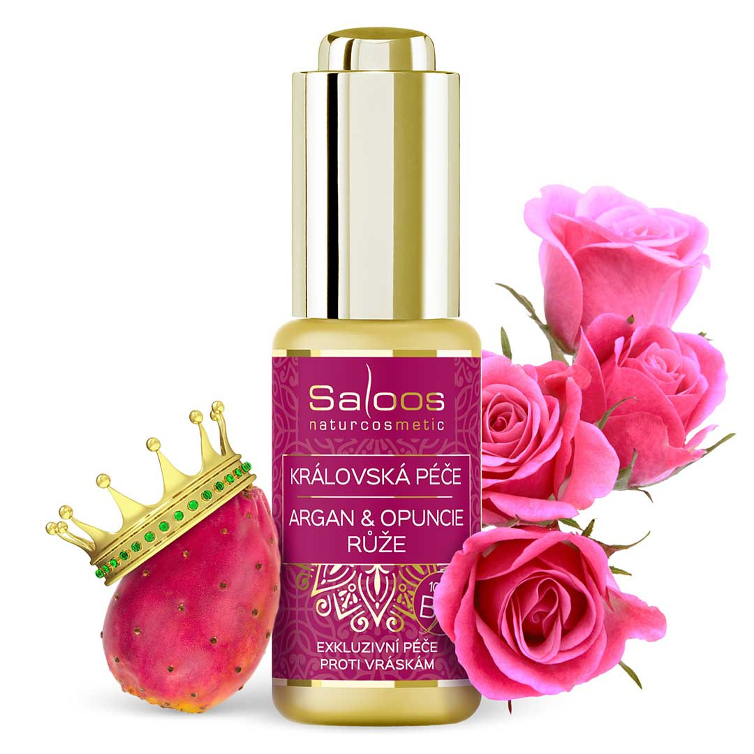 SALOOS Královská péče-sérum argan&opuncie&růže