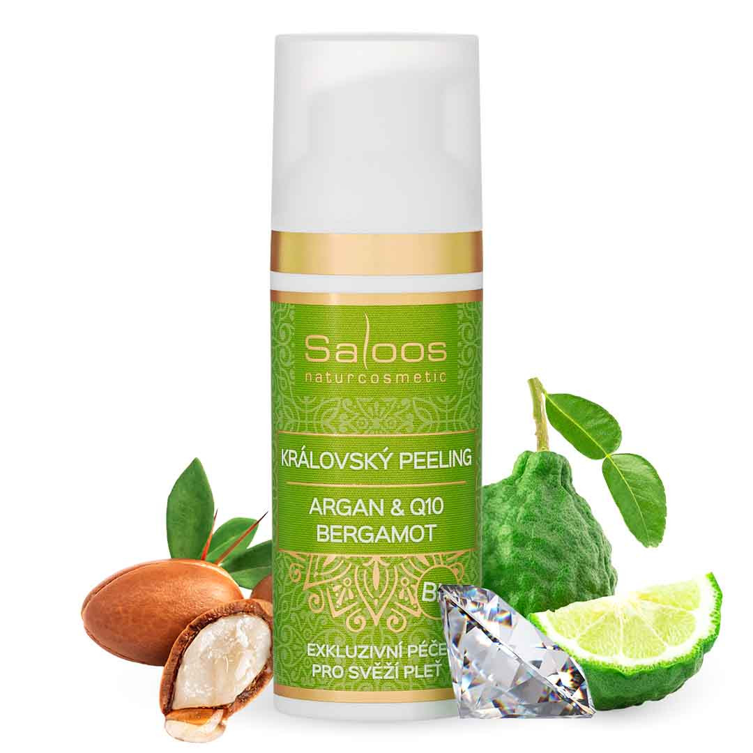 SALOOS-Bio královský peeling - Bergamot