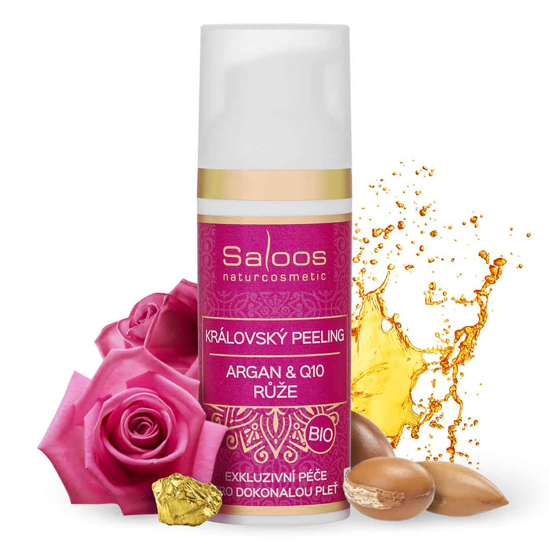 SALOOS-Bio královský peeling - Růže 