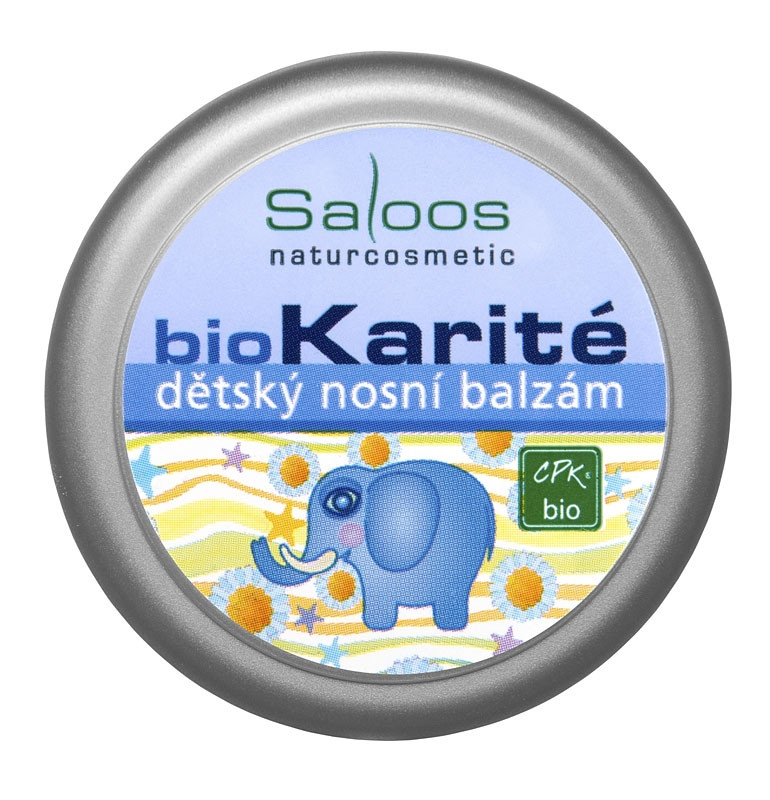 Dětský nosní balzám bio karité SALOOS