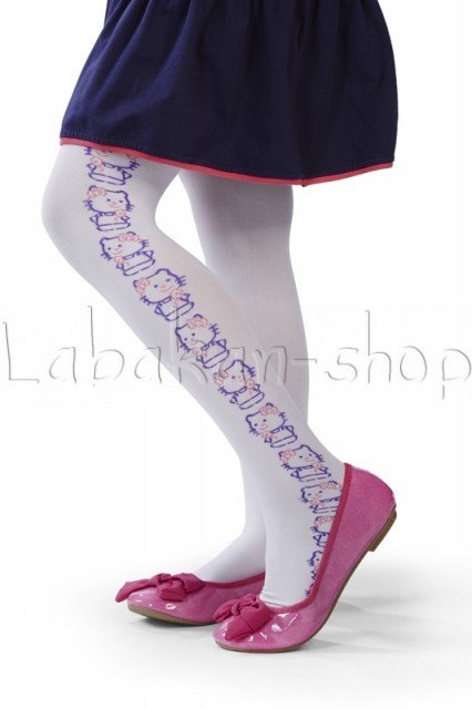 Dívčí silonky s Hello Kitty-50 DEN-3 barvy 