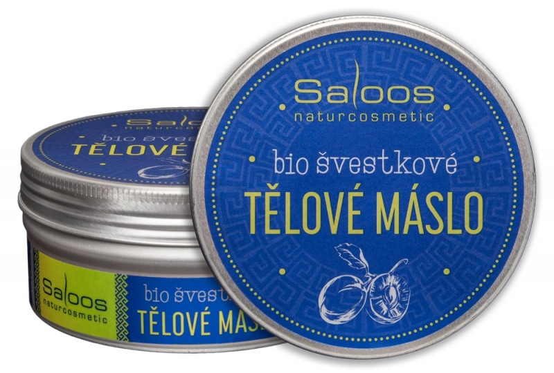 SALOOS Šlehané BIO švestkové tělové máslo