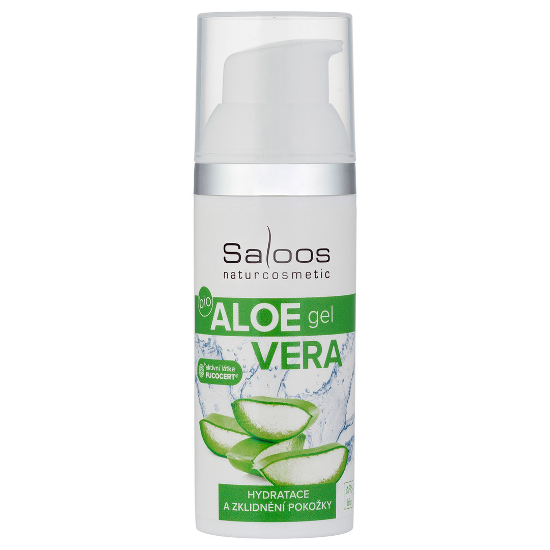 Bio aloe vera gel SALOOS 50 ml(holení, štípance, po opalování aj.)