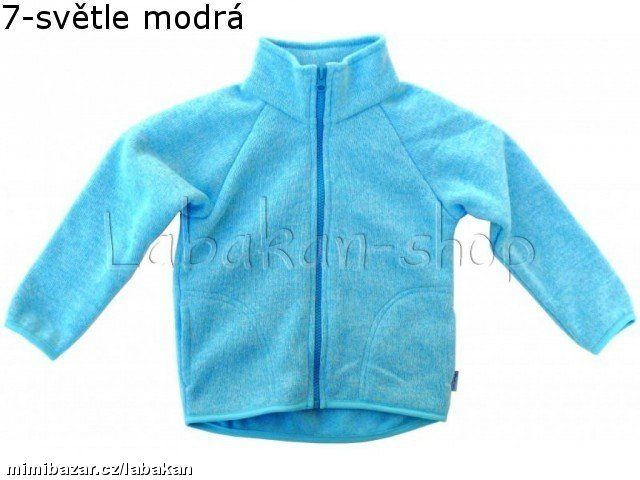 Dětský celopropínací sportovní svetr FANTOM