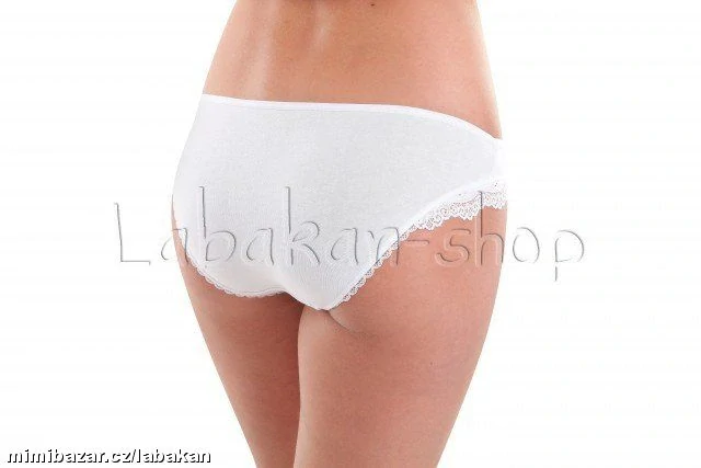 Dámské kalhotky s krajkovým lemováním 5300