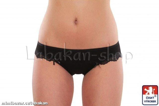Dámské kalhotky s krajkovým lemováním 5300