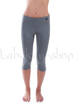 Dámské 3/4 capri legíny Leana(S-XXL)černá,šedá,smaragdová,červená