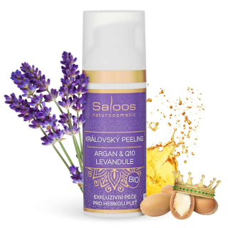 SALOOS-Bio královský peeling - Levandule